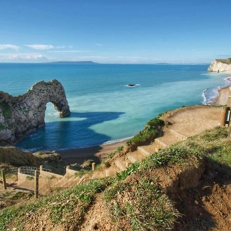 Emma'S Sea View 2-Bedroom Caravan At Durdle Door Near Wareham Dorset Уест Лулуърт Екстериор снимка