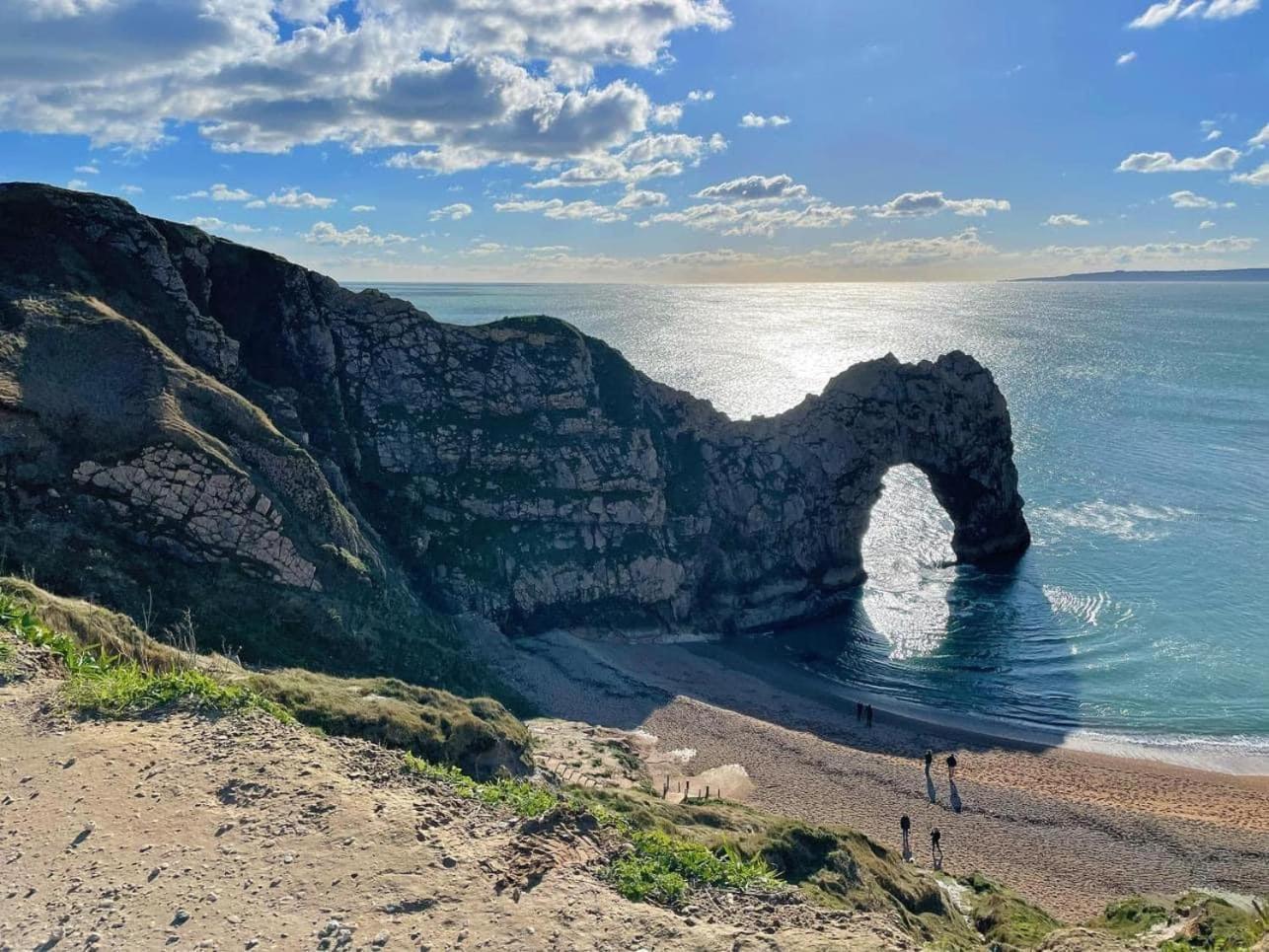 Emma'S Sea View 2-Bedroom Caravan At Durdle Door Near Wareham Dorset Уест Лулуърт Екстериор снимка